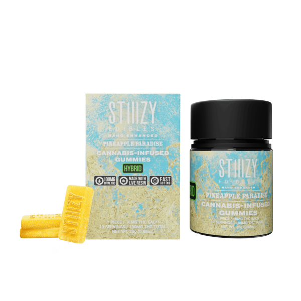 stiiizy-PINEAPPLE-PARADISE-STIIIZY-EDIBLES-100MG-GUMMIES-600x600